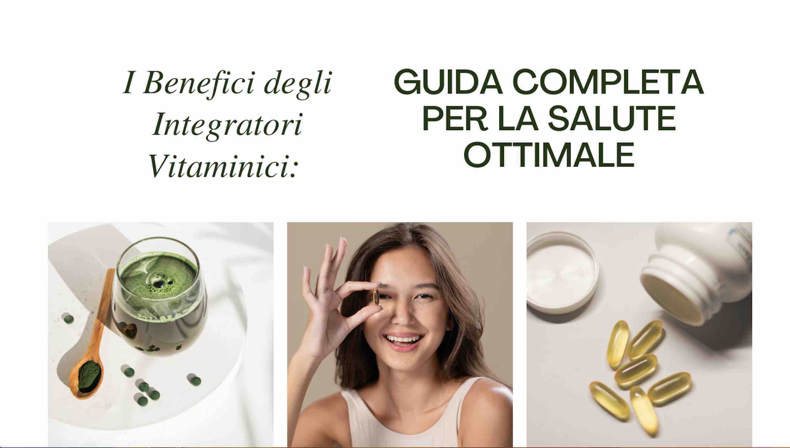 Immagine relativa al post intitolato I Benefici degli Integratori Vitaminici: Guida Completa per la Salute Ottimale 