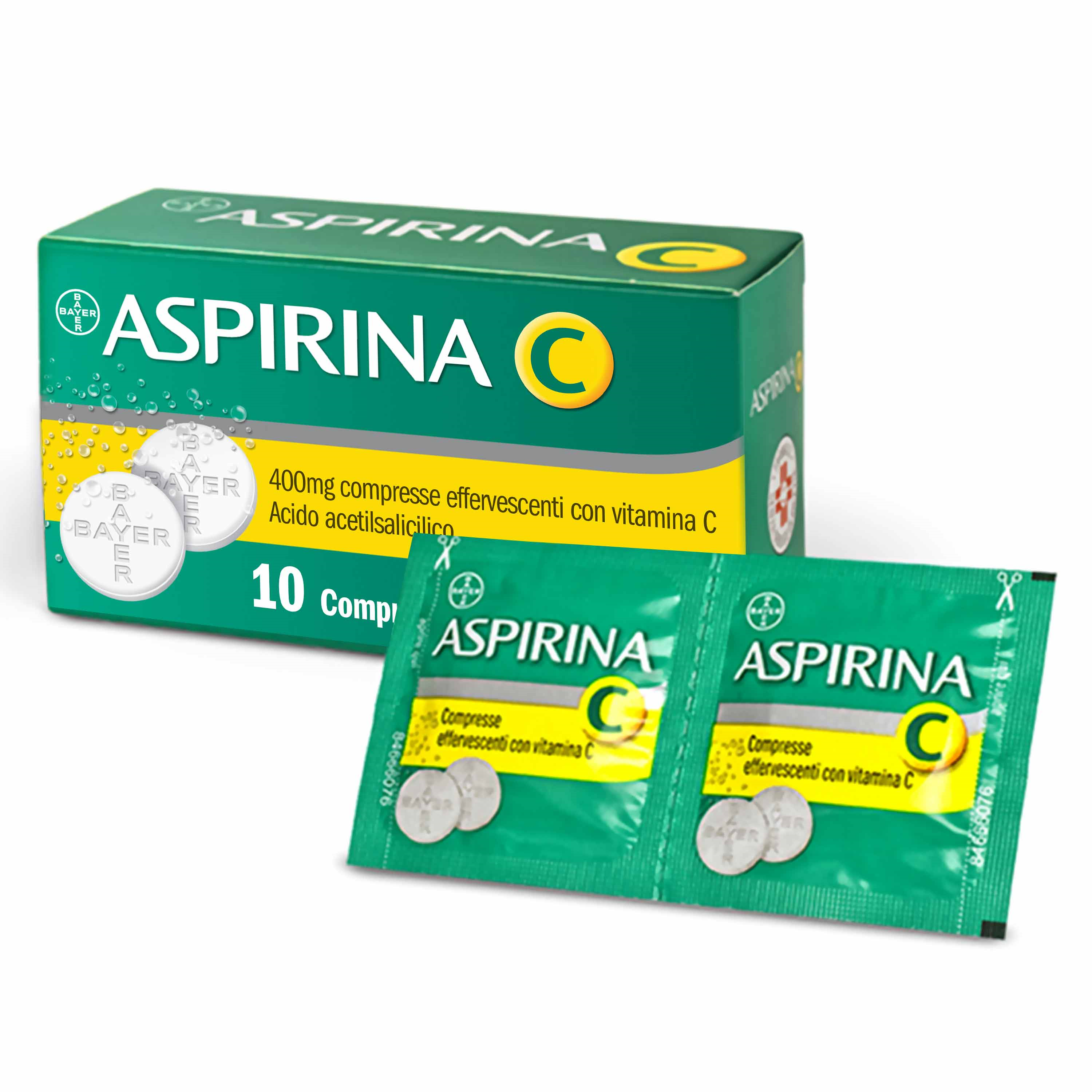 ASPIRINA C*10CPR EFF 400+240MG - Farmadott.it
