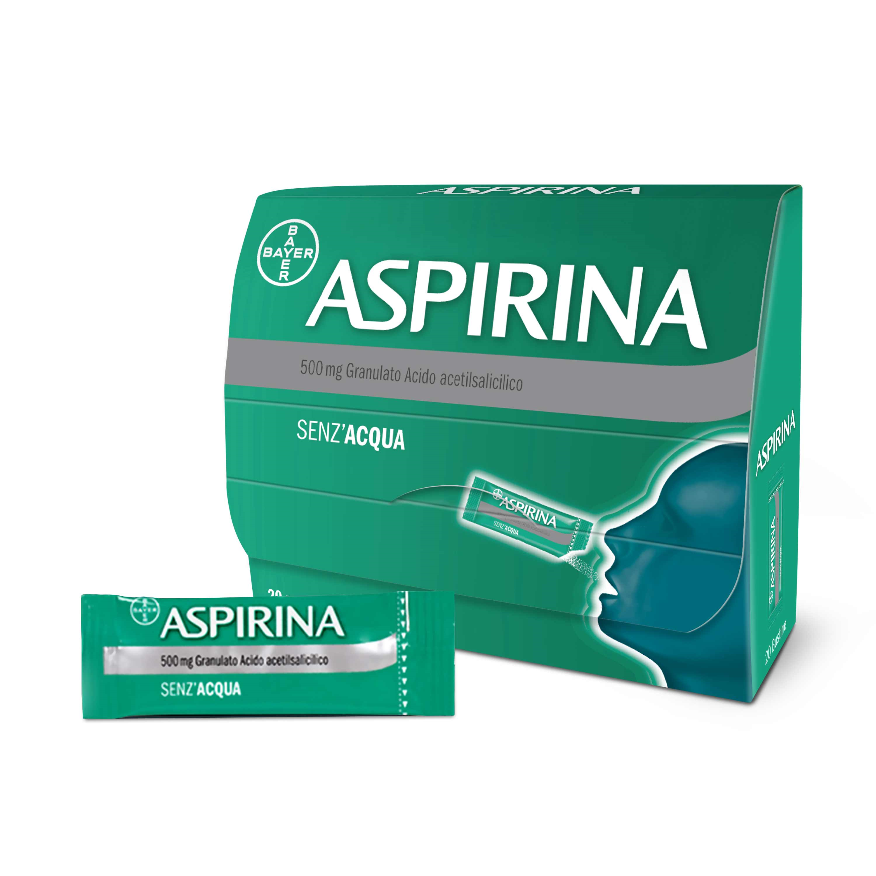 ASPIRINA*OS GRAT 20BUST 500MG - Farmadott.it