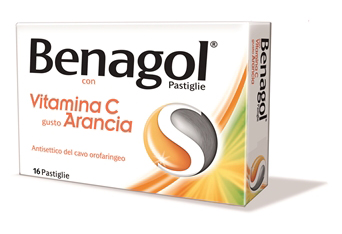 BENAGOL VIT C*16PAST ARANCIA - Farmadott.it