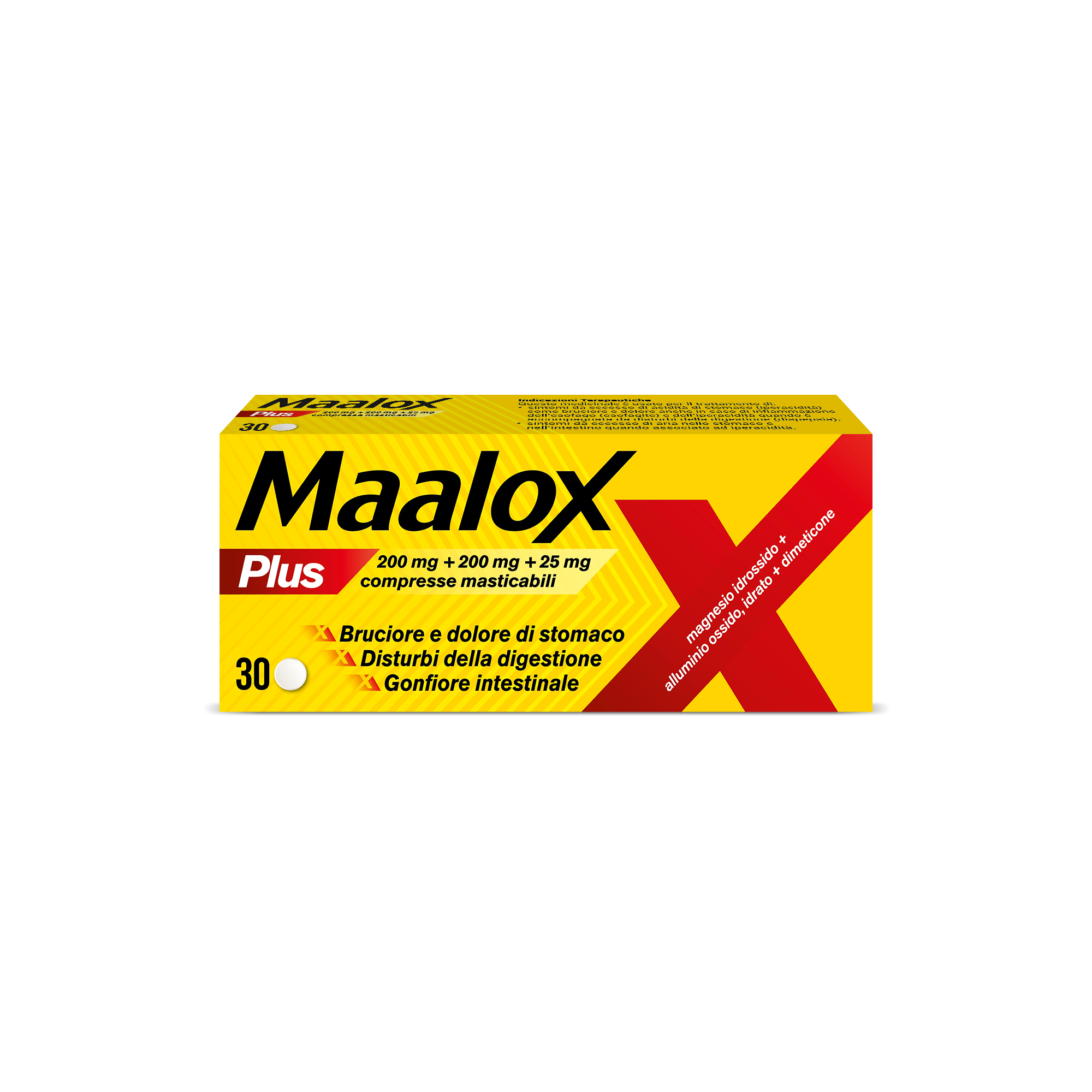 MAALOX PLUS*30CPR MAST - Farmadott.it