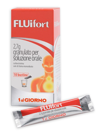 FLUIFORT*10BUST GRAT 2,7G - Farmadott.it