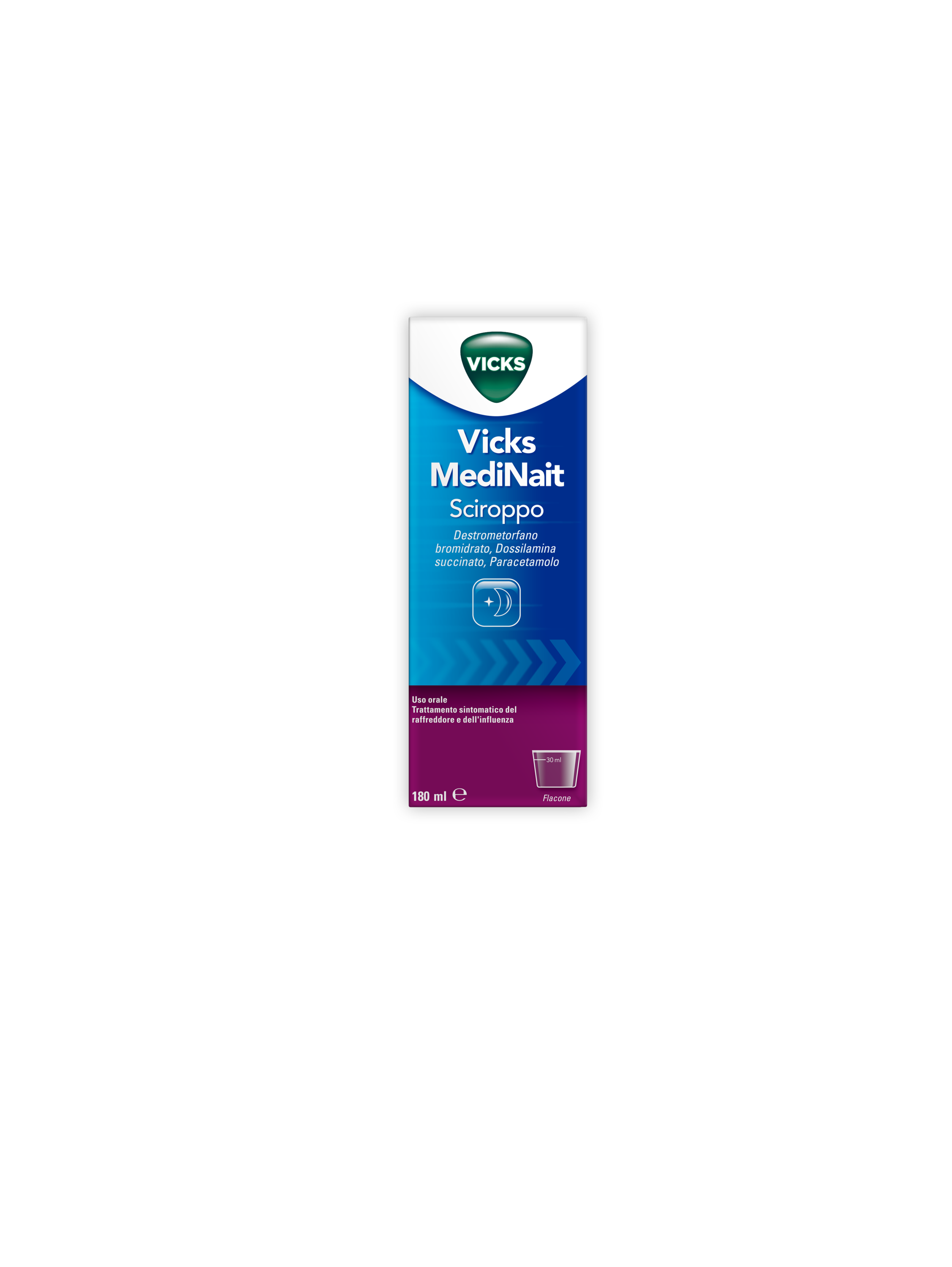 VICKS MEDINAIT*SCIR 180ML - Farmadott.it