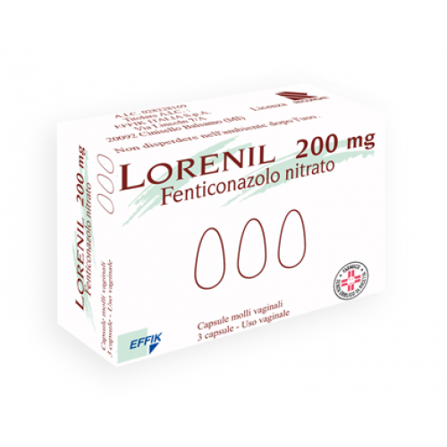 LORENIL*3CPS MOLLI VAG 200MG - Farmadott.it