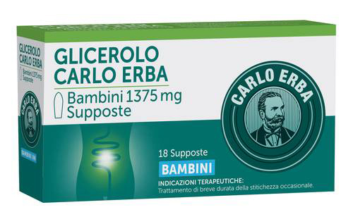 GLICEROLO*BB 18SUPP 1375MG - Farmadott.it