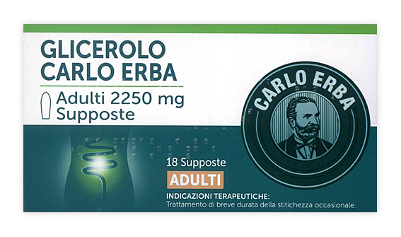 GLICEROLO*AD 18SUPP 2250MG - Farmadott.it