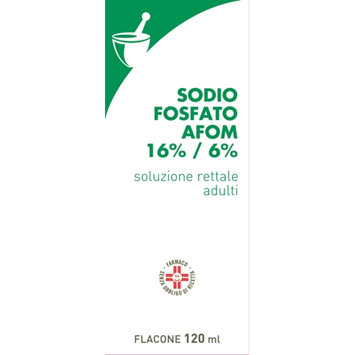 SODIO FOSFATO AFOM*120ML+CAN - Farmadott.it