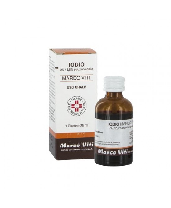 IODIO OS SOLUZ MV*25ML 2%+2,5% - Farmadott.it