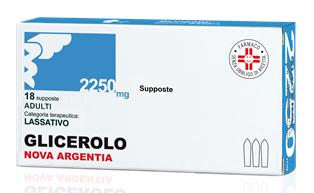 GLICEROLO*AD 18SUPP 2250MG - Farmadott.it
