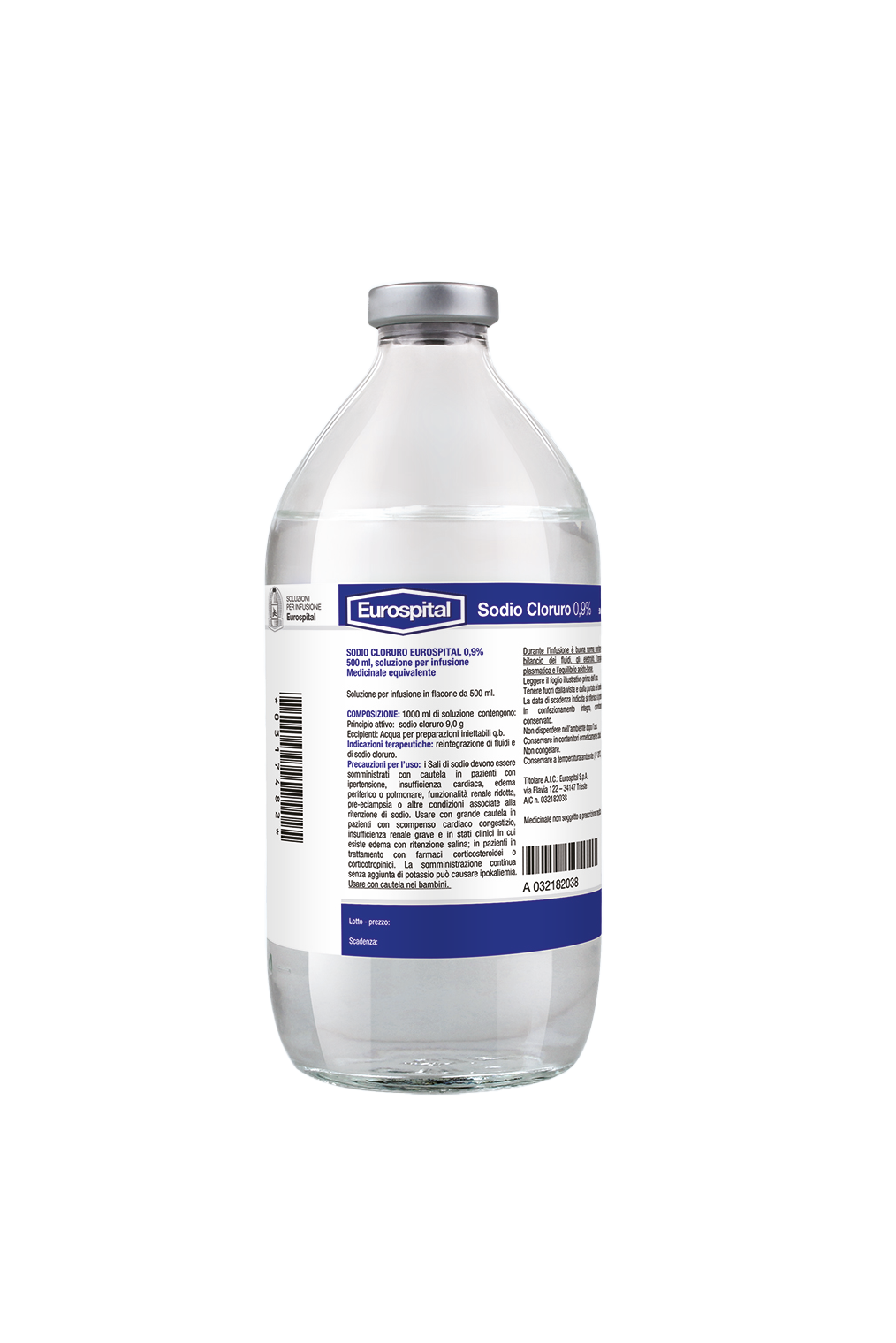 SODIO CLORURO EUROS*0,9% 250ML - Farmadott.it