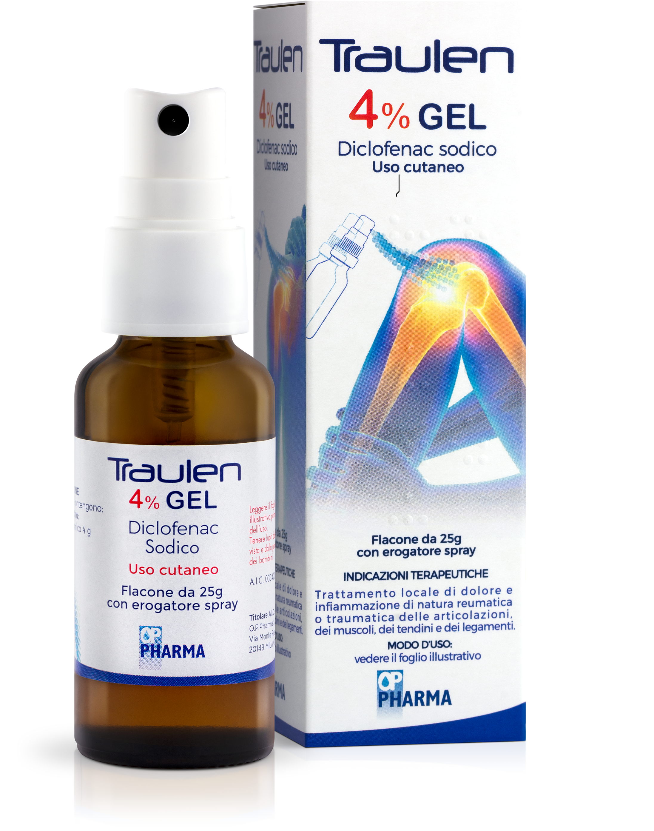TRAULEN*GEL 4% FL 25G C/EROG - Farmadott.it