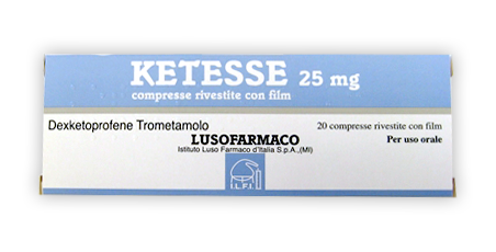 KETESSE*20CPR RIV 25MG - Farmadott.it