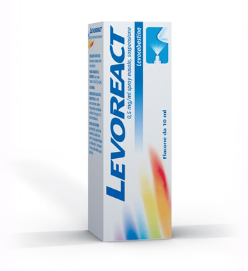 LEVOREACT*SPRAY NAS 10ML 0,5MG - Farmadott.it