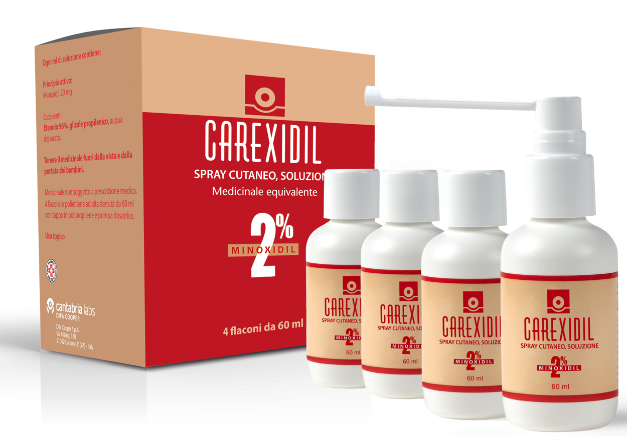 CAREXIDIL*4FL SOLUZ CUT 60ML2% - Farmadott.it
