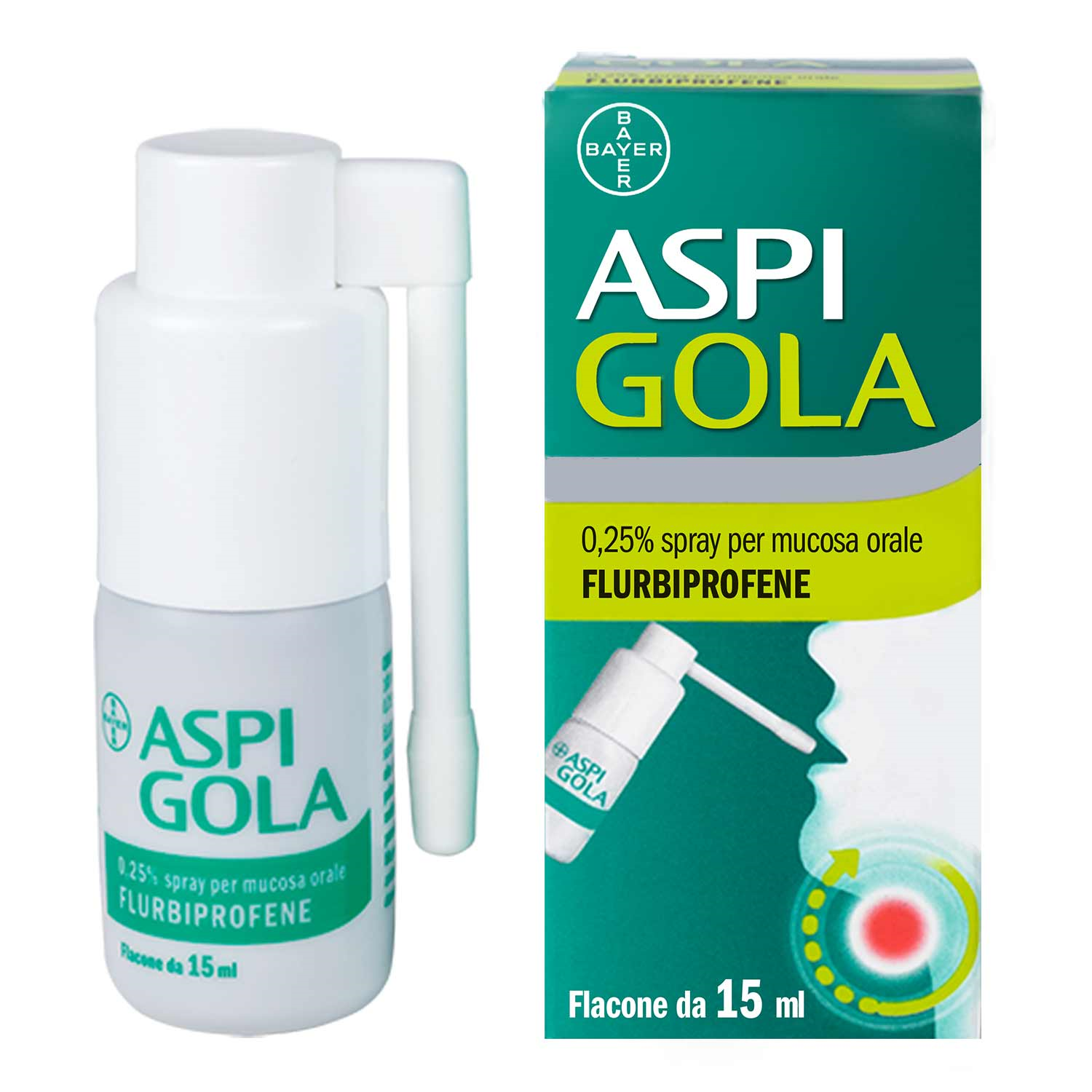ASPI GOLA*OS SPRAY 15ML 0,25% - Farmadott.it