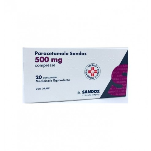 PARACETAMOLO SAND*20CPR 500MG - Farmadott.it