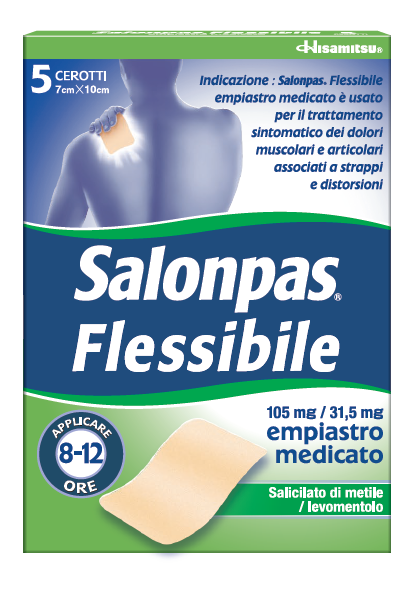 SALONPAS FLESSIBILE*5CER7x10CM - Farmadott.it