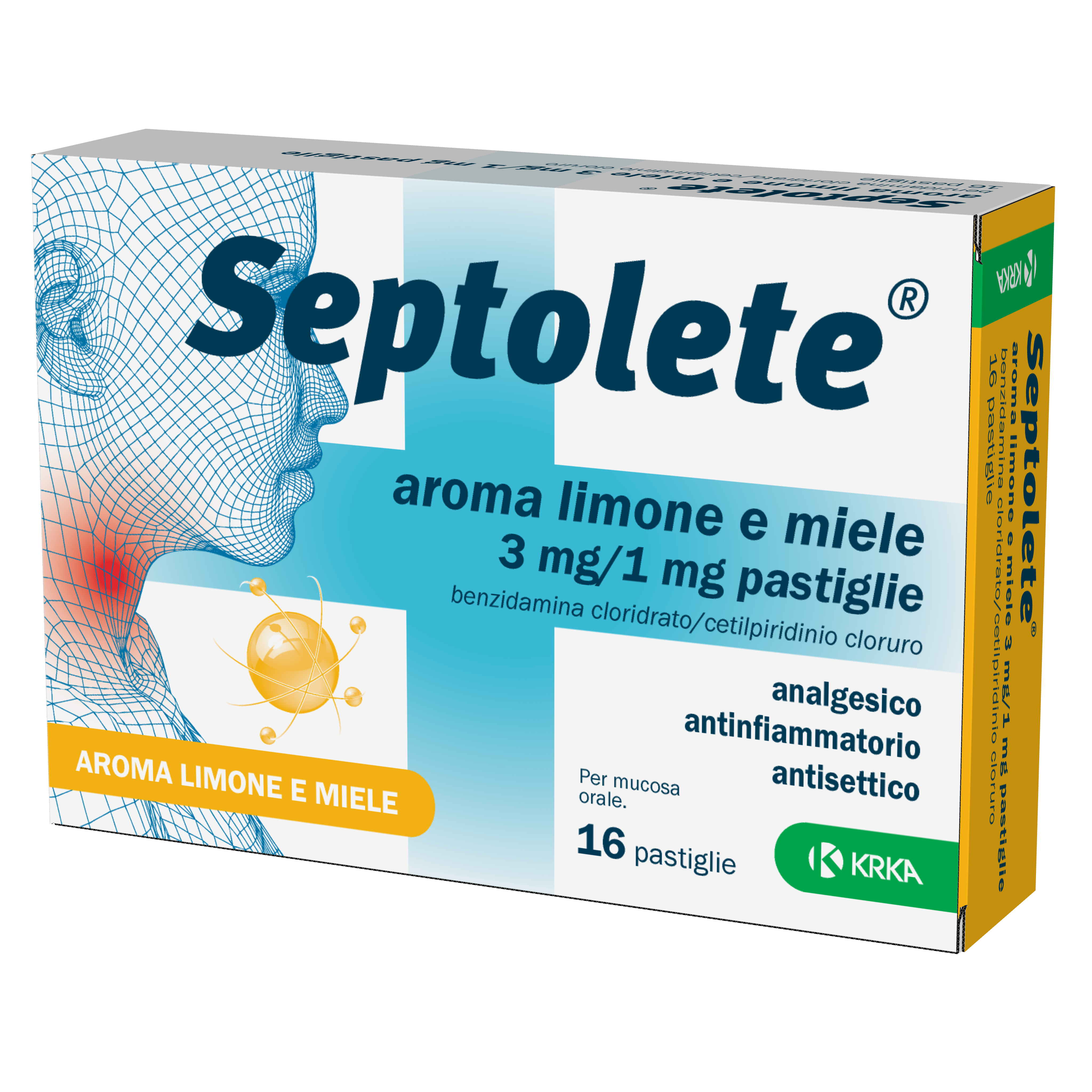 SEPTOLETE*16PAST 3+1MG LIM MIE - Farmadott.it