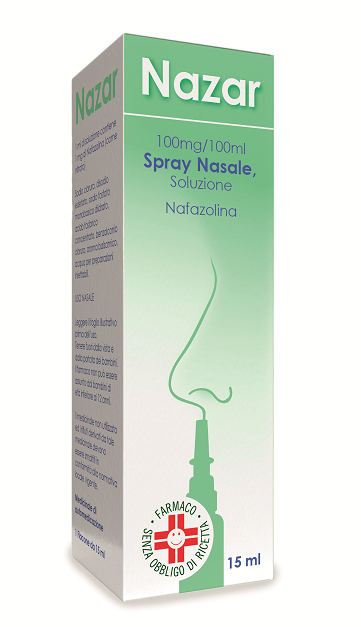NAZAR*SPRAY NAS 15ML 1MG/ML - Farmadott.it