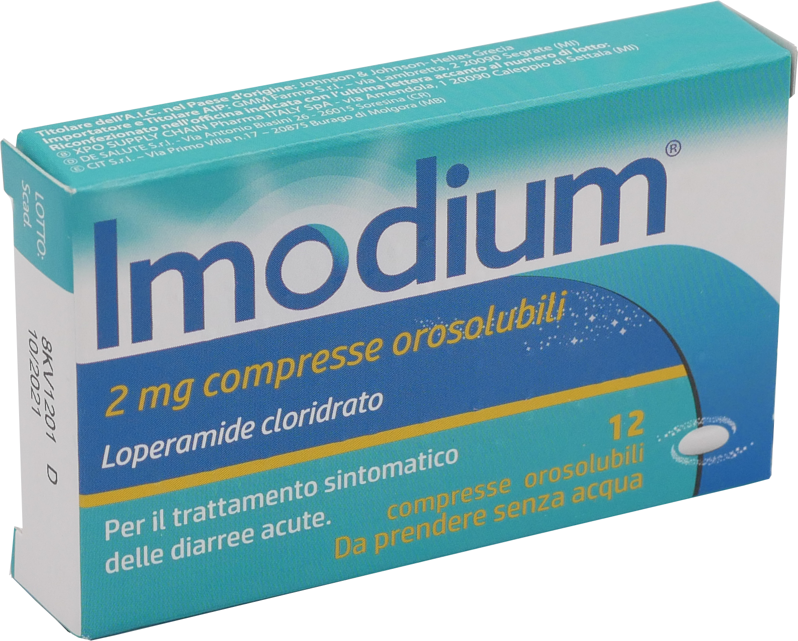 IMODIUM*12CPR OROSOL 2MG - Farmadott.it