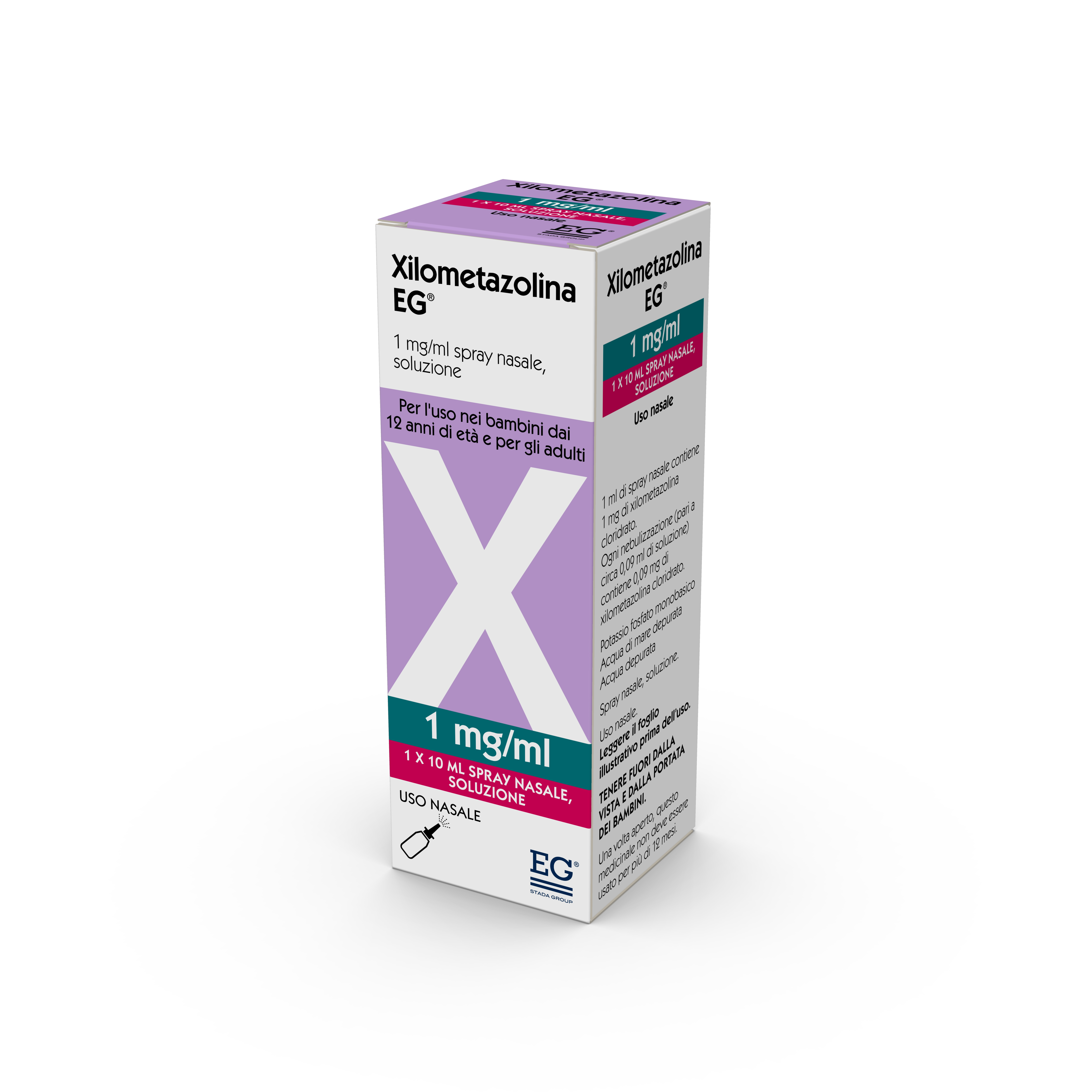XILOMETAZOLINA EG*SPR10ML 10MG - Farmadott.it