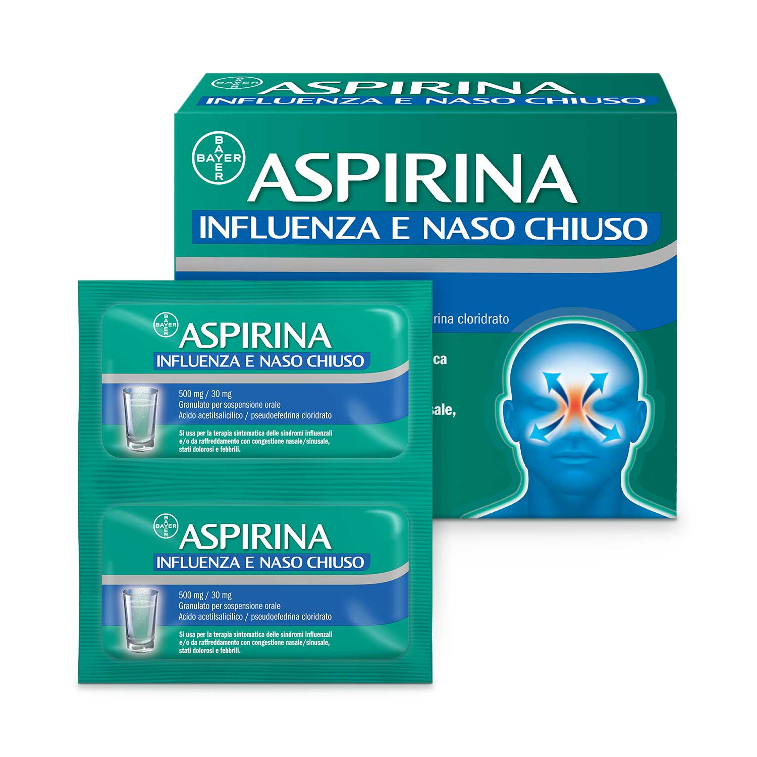 ASPIRINA INFLUENZA E NASO C*20 - Farmadott.it