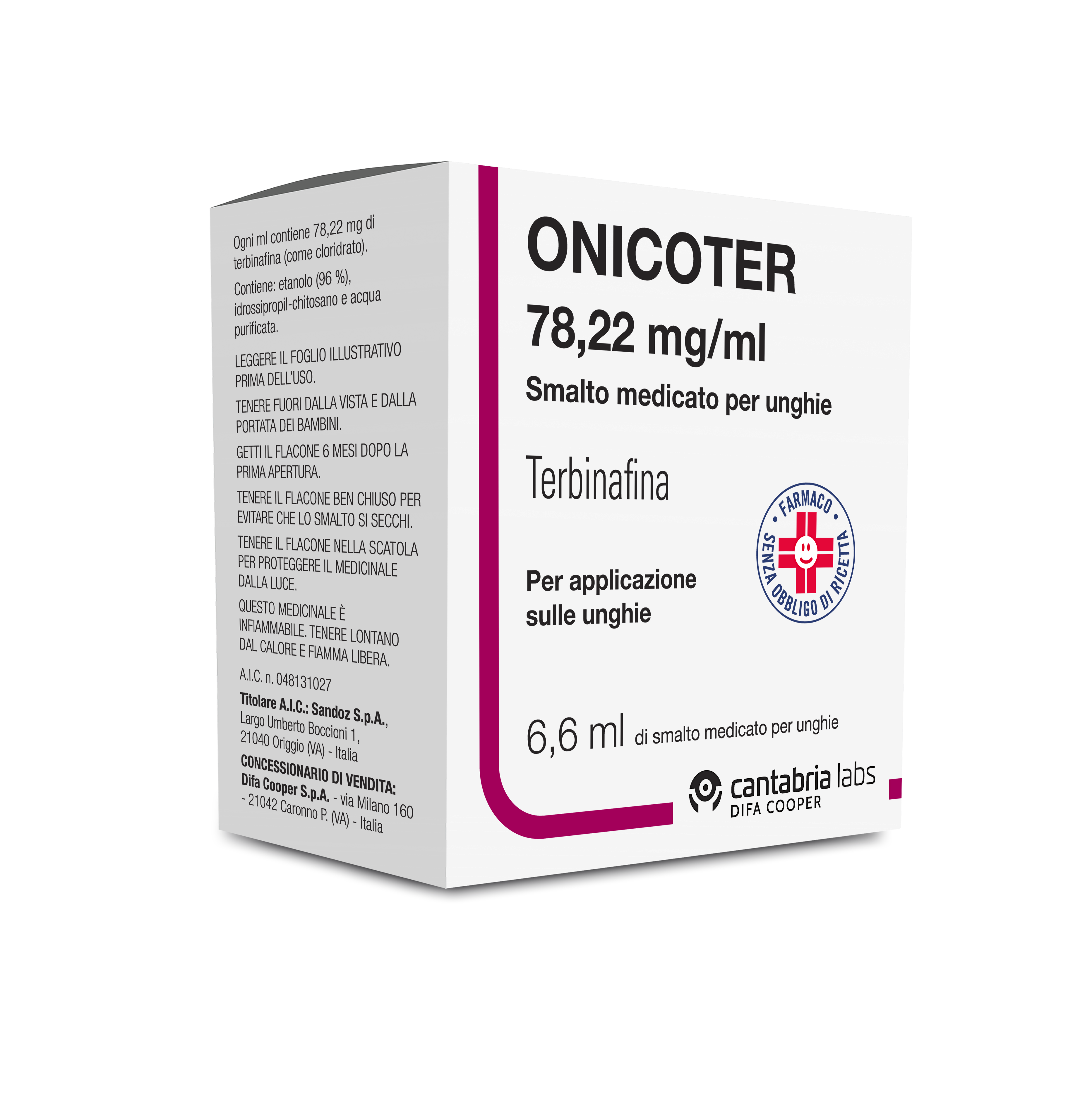ONICOTER*SMALTO MED 1FL 6,6ML - Farmadott.it