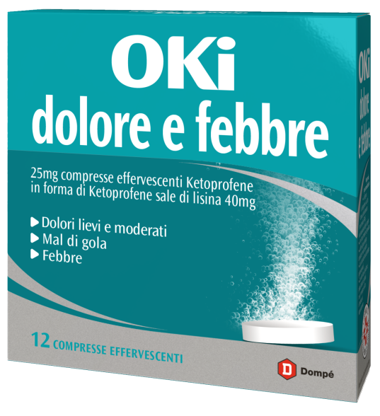 OKI DOLORE E FEBBRE*12CPR EFF - Farmadott.it