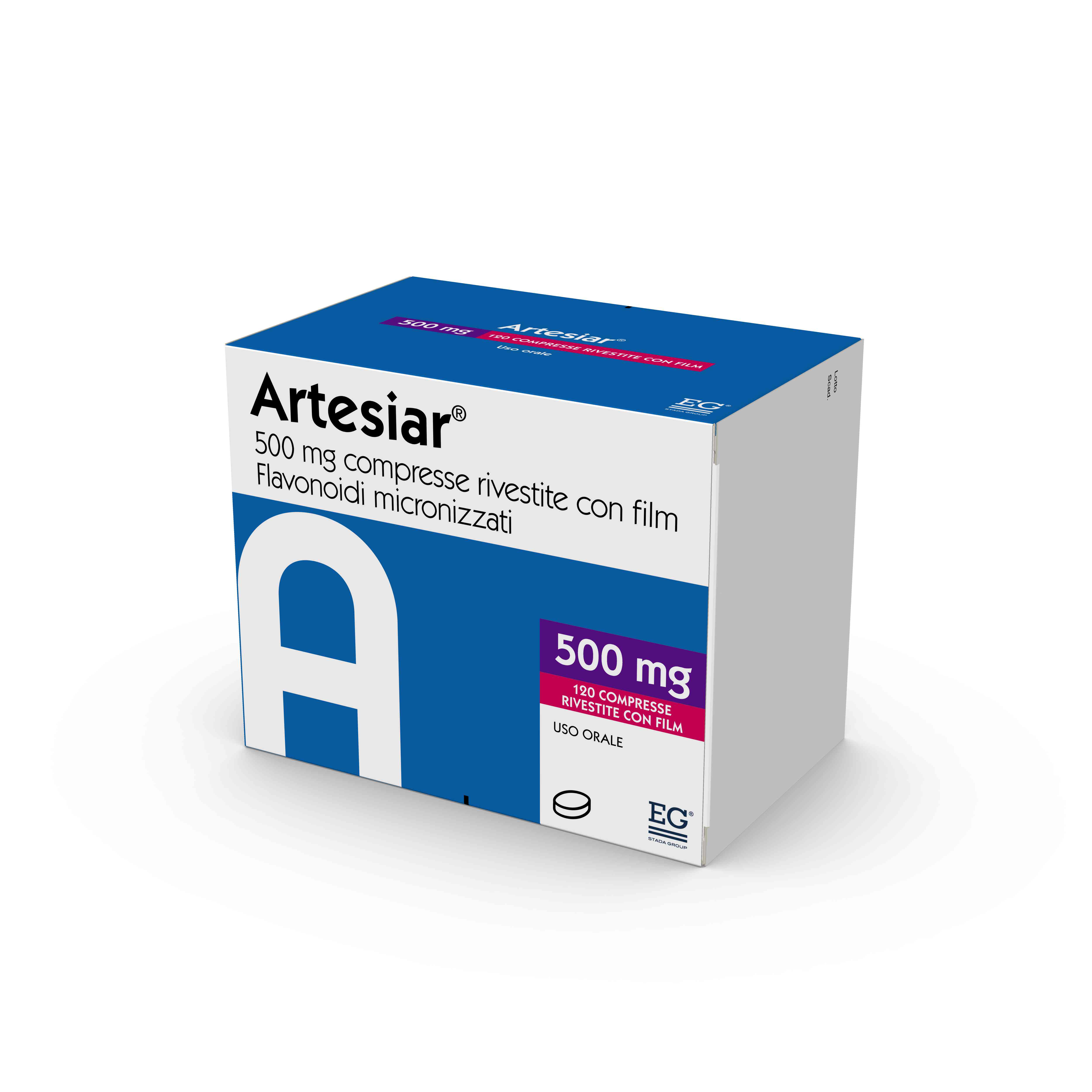 ARTESIAR*120CPR RIV 500MG - Farmadott.it