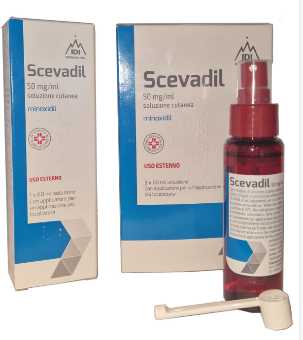 SCEVADIL*5% SOLUZ CUTANEA 3FL - Farmadott.it