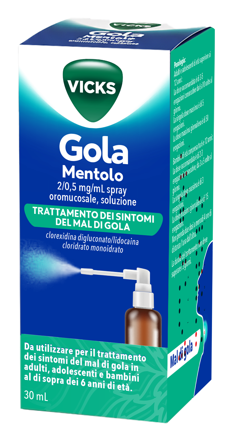 VICKS GOLA*SPR 30ML 2MG+0,5MG - Farmadott.it