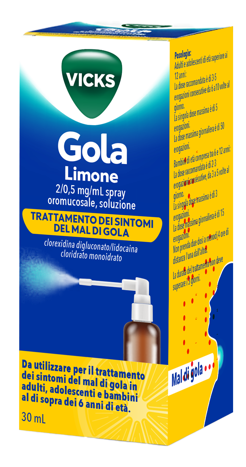 VICKS GOLA*SPR 30ML 2MG+0,5MG - Farmadott.it