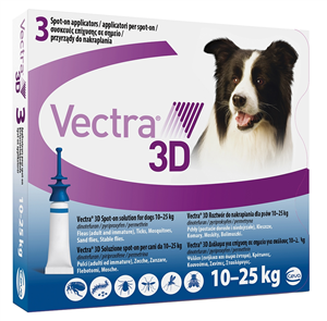 VECTRA 3D*3PIP 10-25KG BLU - Farmadott.it