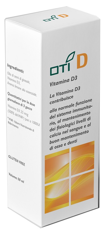 OTI D VITAMINA D3 GOCCE 50ML - Farmadott.it
