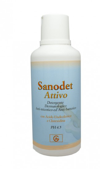 SANODET ATTIVO SHAMPOODOCCIA 500 ML - Farmadott.it
