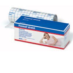 FASCIA AUTOADESIVA IPOALLERGENICA FISSAGGIO CATETERI FIXOMULL STRETCH SUPPORTO IN POLIESTERE NON TESSUTO BIANCO MASSA IN POLICARBONATO SENZA RESINE E GOMME NATURALI 15X1000CM - Farmadott.it