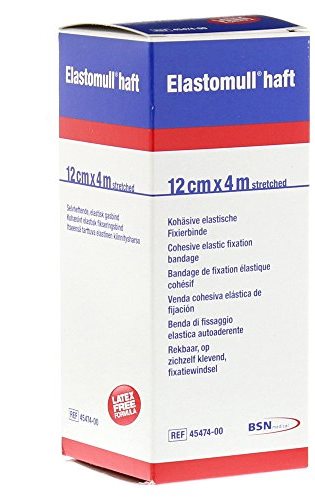 BENDA ELASTICA AUTOADESIVA ELASTOMULL HAFT COMPRESSIONE FORTE 12X400 CM - Farmadott.it