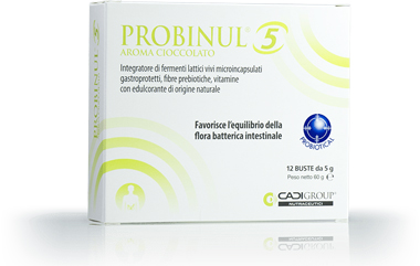 PROBINUL 5 12 BUSTINE 5 G AROMA CIOCCOLATO - Farmadott.it