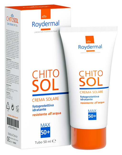 CHITOSOL CREMA SOLARE SPF50+ 50 ML - Farmadott.it