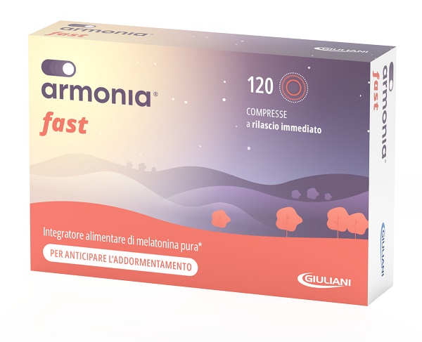 ARMONIA FAST 1 MG MELATONINA 120 COMPRESSE - Farmadott.it