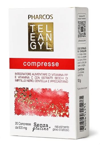 PHARCOS TELEANGYL 20 COMPRESSE DA 600 MG - Farmadott.it