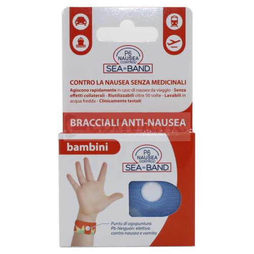 BRACCIALE ANTI NAUSEA PER BAMBINI P6 NAUSEA CONTROL 2 PEZZI - Farmadott.it