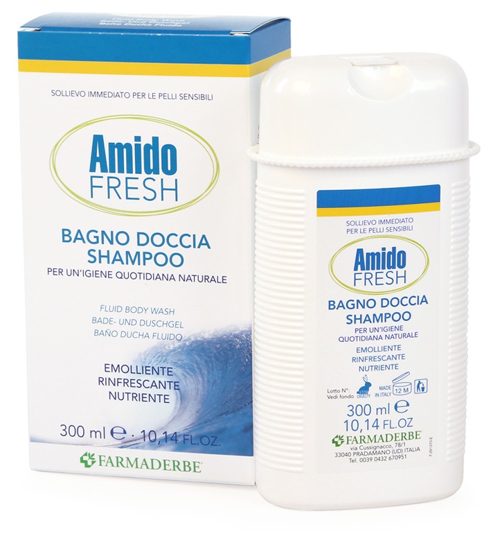 AMIDO FRESH BAGNO DOCCIA SHAMPOO 300 ML - Farmadott.it