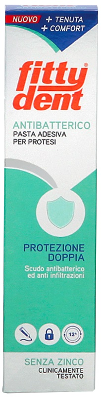 FITTYDENT ANTIBATTERICO PASTA ADESIVA DENTIERA NUOVA FORMULA40 G - Farmadott.it