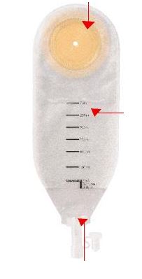 SACCA PER DRENAGGIO DELLE FERITE STERILE COLOPLAST CAPACITA' MINI 100ML 10 PEZZI ARTICOLO 2210 - Farmadott.it