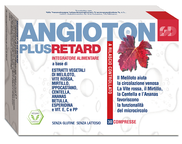 ANGIOTON PLUS RETARD 30 COMPRESSE - Farmadott.it