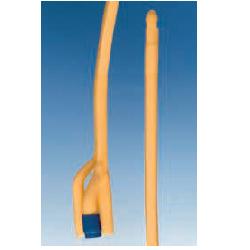CATETERE FOLEY MEDICAL URETRALE A 3 VIE 5/15CC CH24 IN LATTICE SILICONATO 10 PEZZI - Farmadott.it