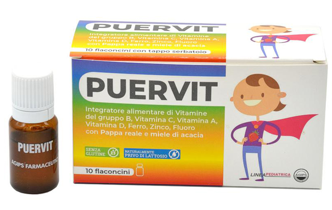 PUERVIT 10 FLACONCINI 10 ML - Farmadott.it