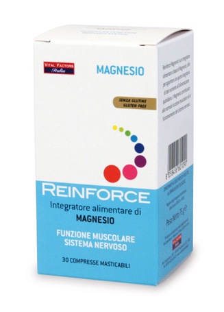 REINFORCE MAGNESIO 30 COMPRESSE MASTICABILI - Farmadott.it