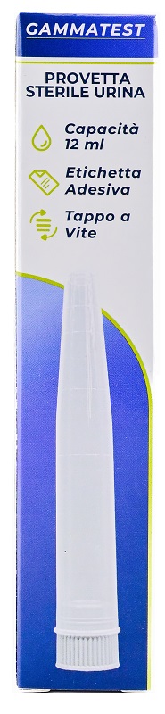 PROVETTA STERILE PER URINA 12ML GAMMADIS - Farmadott.it